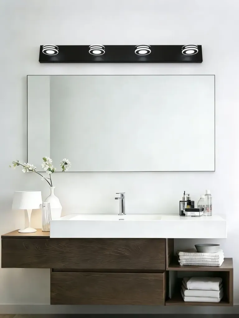 Vanity Light Model 2 (32 Inch, Black)