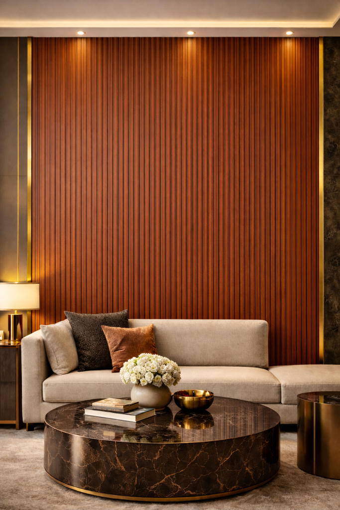 WPC Wall Panel, 19 Panels x 9.5 ft Long, Color 9452-01