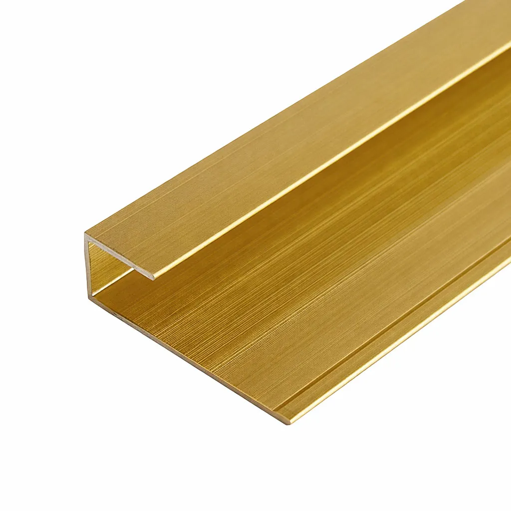 Aluminium Trim for PVC Sheets - Model 2 – Finishing Trim, 10 ft
