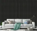 Acoustic Panel, 24 x 110 inches Colour MD-1001 Dark Gray